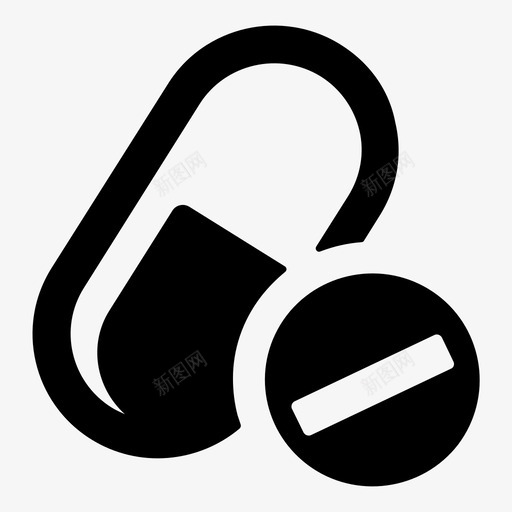 药药丸医疗用品3图标svg_新图网 https://ixintu.com 医疗用品 药丸