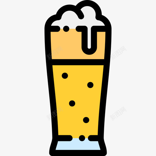 啤酒24号咖啡厅原色图标svg_新图网 https://ixintu.com 24号咖啡厅 原色 啤酒