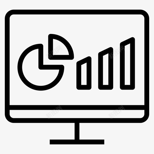 指标分析仪表板图标svg_新图网 https://ixintu.com agile5概要中风 sprint报告 仪表板 分析 报告 指标