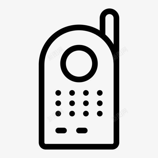 电话儿童游戏图标svg_新图网 https://ixintu.com 儿童 对讲机 游戏 玩具 电话