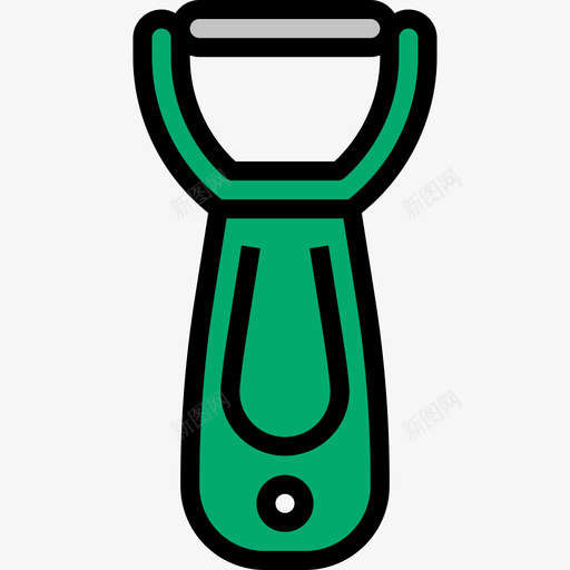 削皮器面包房81线性颜色图标svg_新图网 https://ixintu.com 削皮器 线性颜色 面包房81