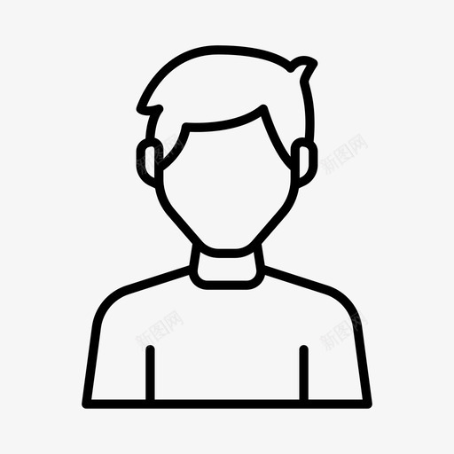 男阿凡达阿凡达男图标svg_新图网 https://ixintu.com 男 阿凡达 阿凡达男