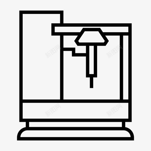 机械自动化工业图标svg_新图网 https://ixintu.com 仪器 制造 工业 机器 机械 生产线 自动化