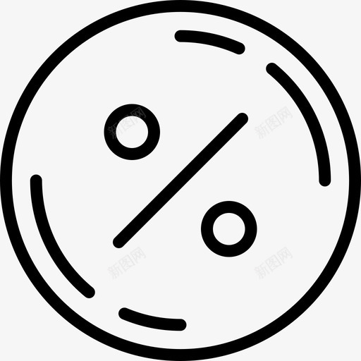 百分比徽章促销销售图标svg_新图网 https://ixintu.com 促销 促销徽章 百分比徽章 销售 销售徽章