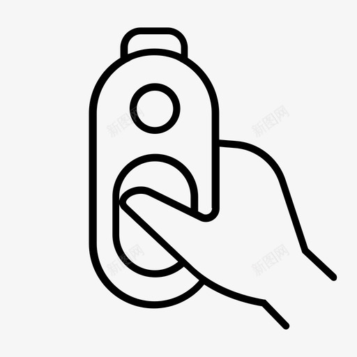 遥控器照相机照片图标svg_新图网 https://ixintu.com zapper 摄影 照片 照相机 遥控器