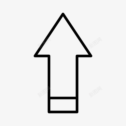 向上箭头上方高图标svg_新图网 https://ixintu.com 上方 上载 向上箭头 技术大纲 更新 高