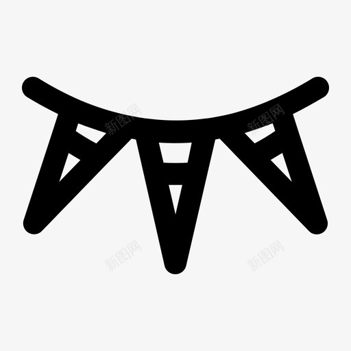 派对装饰庆祝娱乐图标svg_新图网 https://ixintu.com 假日 娱乐 庆祝 派对装饰 派对路线