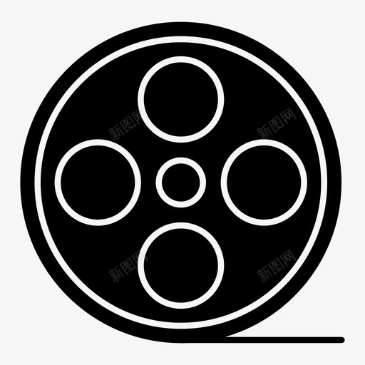 照相机胶卷多媒体图标svg_新图网 https://ixintu.com 多媒体 照相机 胶卷