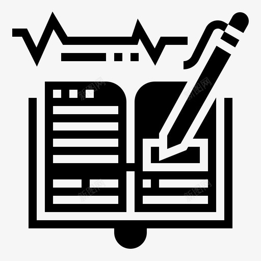 书人工智能教育图标svg_新图网 https://ixintu.com 书 人工智能 人工智能字形 学习 教育 知识