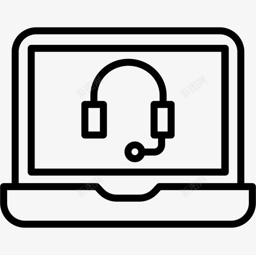 支持技术支持30线性图标svg_新图网 https://ixintu.com 技术支持30 支持 线性
