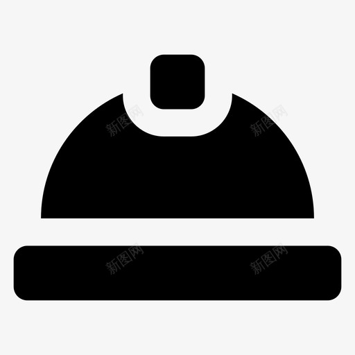 安全帽工程师帽头饰图标svg_新图网 https://ixintu.com 劳动帽 头盔 头饰 安全帽 工程师帽 用户界面材质字形图标