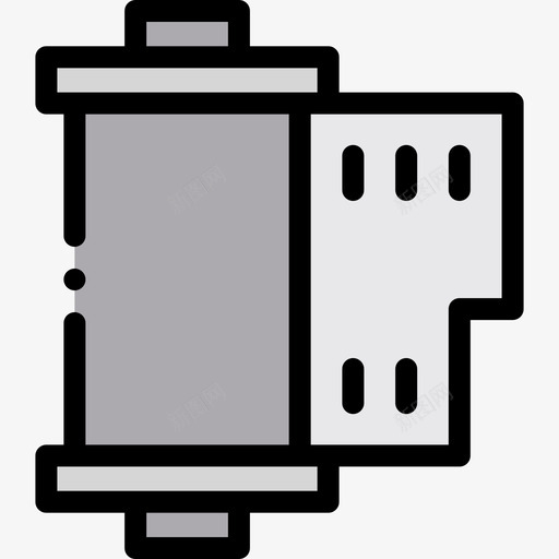 胶卷摄影64线色图标svg_新图网 https://ixintu.com 摄影64 线色 胶卷