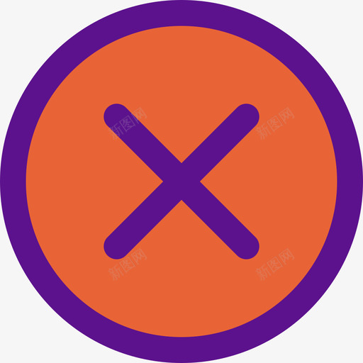X标记基本款60线性颜色图标svg_新图网 https://ixintu.com 基本 标记 线性 颜色