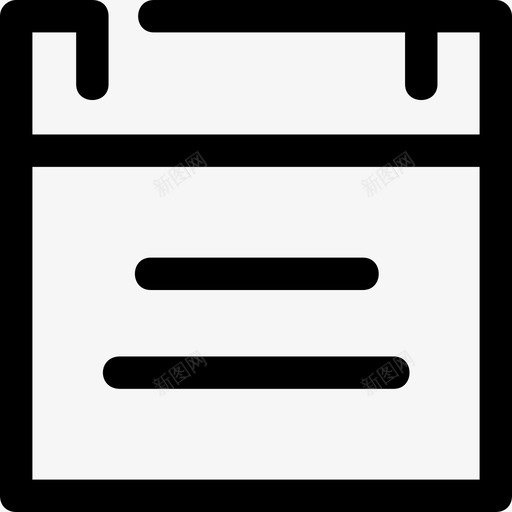 日历日期会议图标svg_新图网 https://ixintu.com 会议 提醒 日历 日期 日程安排