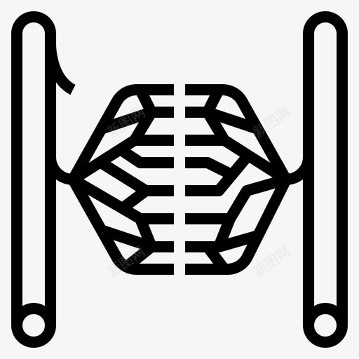 血管微粒中风图标svg_新图网 https://ixintu.com 中风 微粒 空气污染 血管
