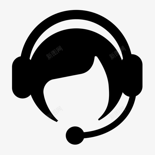 icon_客服svg_新图网 https://ixintu.com icon_客服