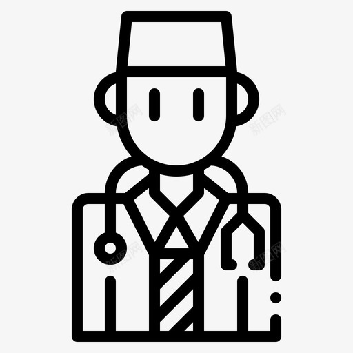 外科医生化身职业图标svg_新图网 https://ixintu.com 化身 医生 医院 外科 大纲 工作 职业