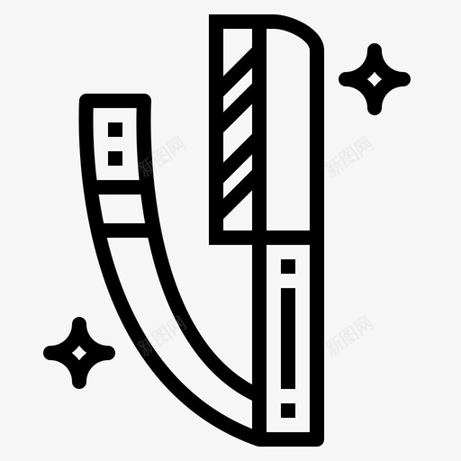 剃须刀刀片美容图标svg_新图网 https://ixintu.com 刀片 刮胡子 剃须刀 纹身 美容