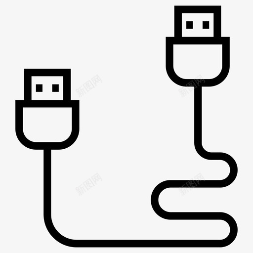 usb线数据线usb插孔图标svg_新图网 https://ixintu.com usb 图标 插头 插孔 数据线 电脑硬件 线图