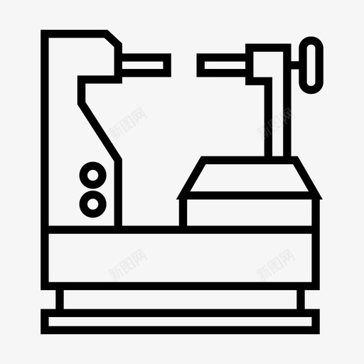 机器设备工厂图标svg_新图网 https://ixintu.com 制造 工厂 机器 机器人 设备