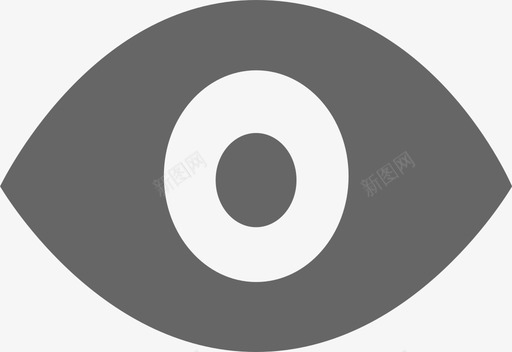 眼睛-置灰svg_新图网 https://ixintu.com 眼睛-置灰