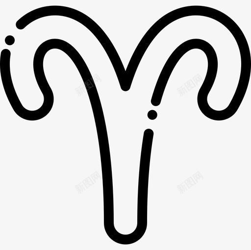 白羊座希腊神话17直系图标svg_新图网 https://ixintu.com 希腊神话 白羊座 直系