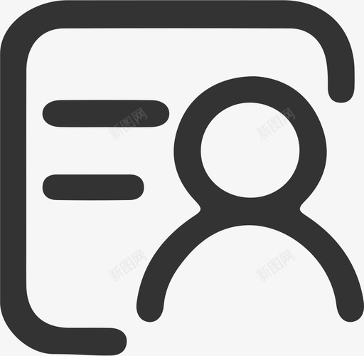 角色信息svg_新图网 https://ixintu.com 角色信息 简约