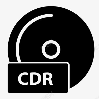 cdr光盘电影图标图标