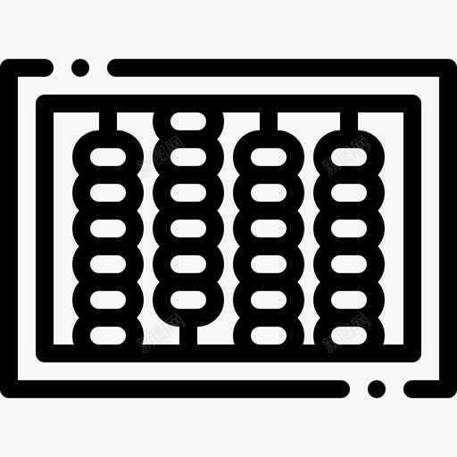 算盘教育232直系图标svg_新图网 https://ixintu.com 教育 直系 算盘