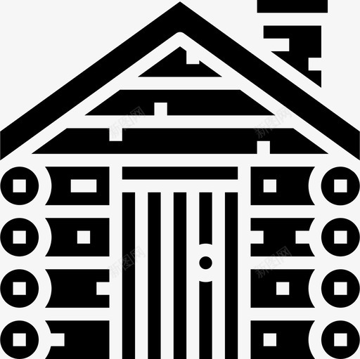 小屋圣诞189加油图标svg_新图网 https://ixintu.com 加油 圣诞 小屋