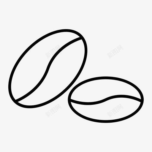 水果咖啡豆饮料图标svg_新图网 https://ixintu.com 咖啡豆 水果 饮料