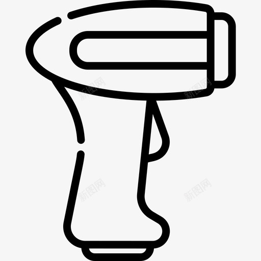 条码扫描器超市图标svg_新图网 https://ixintu.com 扫描器 条码 条码扫描 超市