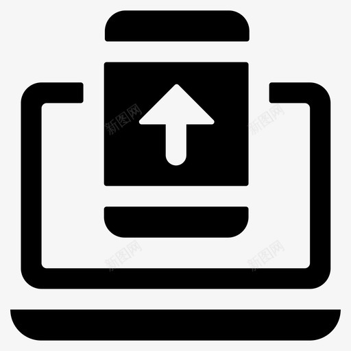 数据上传数据同步数据传输图标svg_新图网 https://ixintu.com seo 上传 同步 图标 字形 数据 数据传输 移动