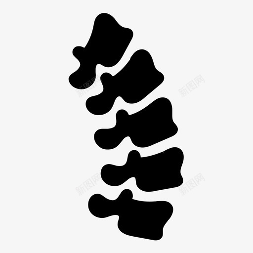 脊椎人体部位图标集1svg_新图网 https://ixintu.com 人体 图标 脊椎 部位