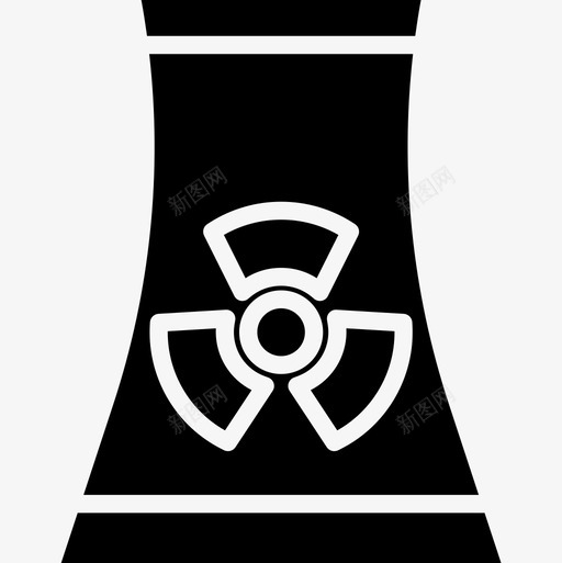 核电站能源29固体图标svg_新图网 https://ixintu.com 固体 核电站 能源