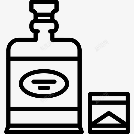 威士忌44号酒吧直饮图标svg_新图网 https://ixintu.com 44号 威士忌 直饮 酒吧
