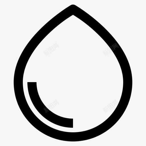 水水滴生态图标svg_新图网 https://ixintu.com 水 水滴 生态 用户界面 自然 雨水