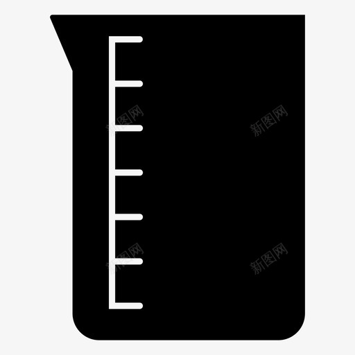 烧杯化学烧瓶图标svg_新图网 https://ixintu.com 化学 教育 测试 烧杯 烧瓶 科学 设备