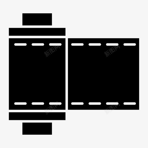胶卷媒体多媒体图标svg_新图网 https://ixintu.com 多媒体 媒体 胶卷