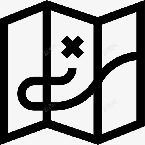 地图沙漠22直线图标svg_新图网 https://ixintu.com 地图 沙漠 直线