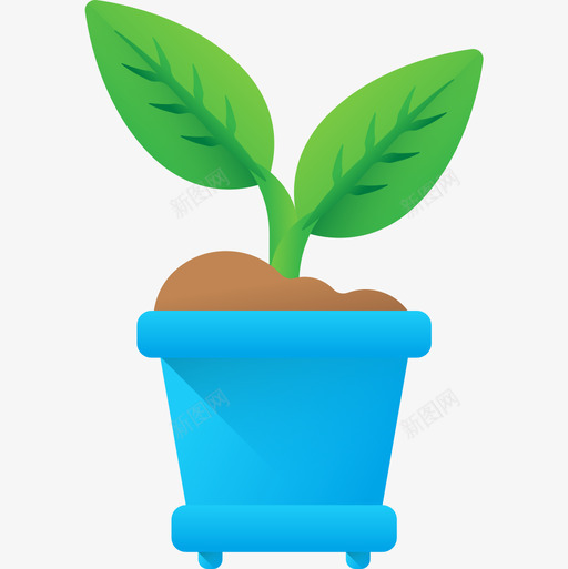 植物春69彩色图标svg_新图网 https://ixintu.com 彩色 植物