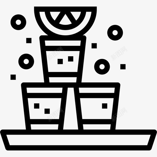 伏特加饮料21线性图标svg_新图网 https://ixintu.com 伏特加 线性 饮料21