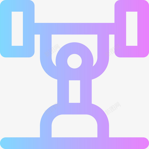 举重健身房25坡度图标svg_新图网 https://ixintu.com 举重 健身房25 坡度