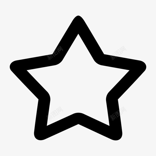收藏-未点击svg_新图网 https://ixintu.com 收藏-未点击