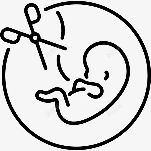 剖宫产生育女性图标svg_新图网 https://ixintu.com 剖宫产 医学 女性 妇科 检查 生育