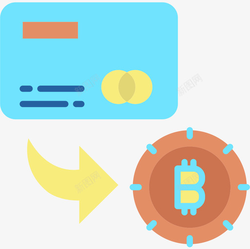 转账比特币加密货币2扁平图标svg_新图网 https://ixintu.com 扁平 比特币加密货币2 转账