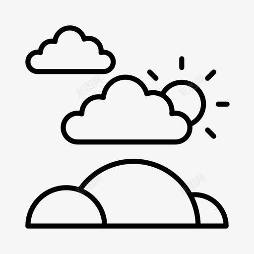 户外探险自然图标svg_新图网 https://ixintu.com 公园 户外 探险 自然 落基山脉