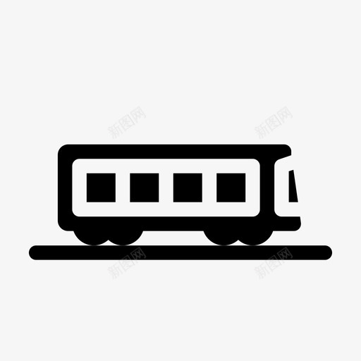 火车汽车道路图标svg_新图网 https://ixintu.com 交通 汽车 火车 车辆 运输 运输填充物 道路