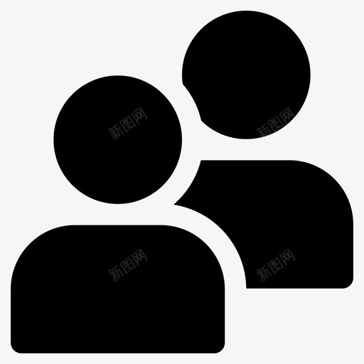 沟通聊天对话图标svg_新图网 https://ixintu.com 交谈 对话 沟通 电子商务字形图标 聊天 讨论