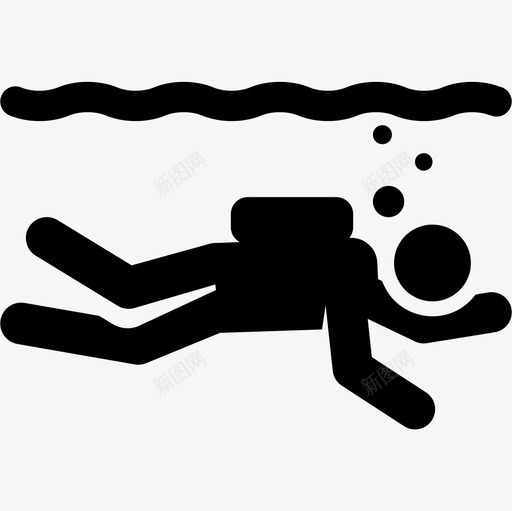潜水积极生活方式21充满活力图标svg_新图网 https://ixintu.com 充满活力 潜水 生活方式 积极